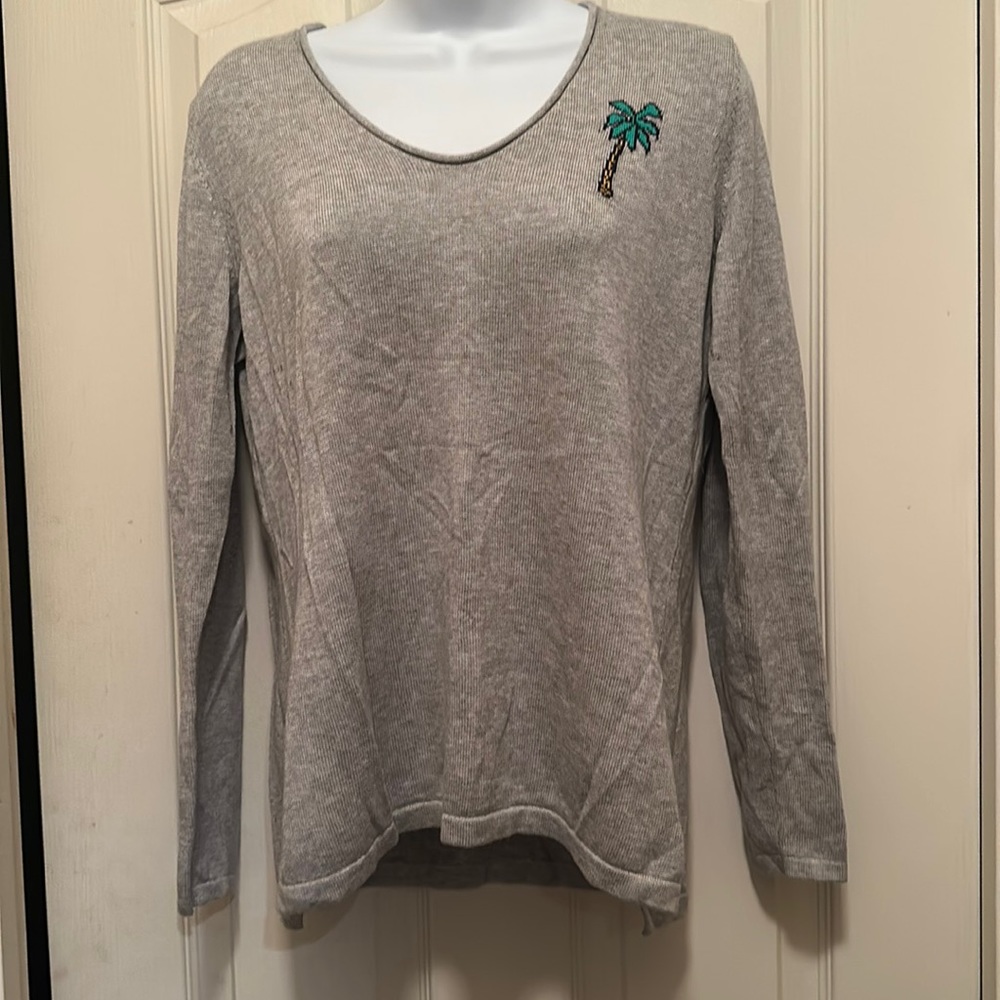 Palm tree sweater